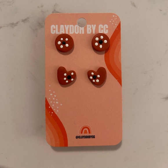 Handmade “Cazuelita de Barro” Clay Earrings | Lightweight & Unique - Picture 2 of 7